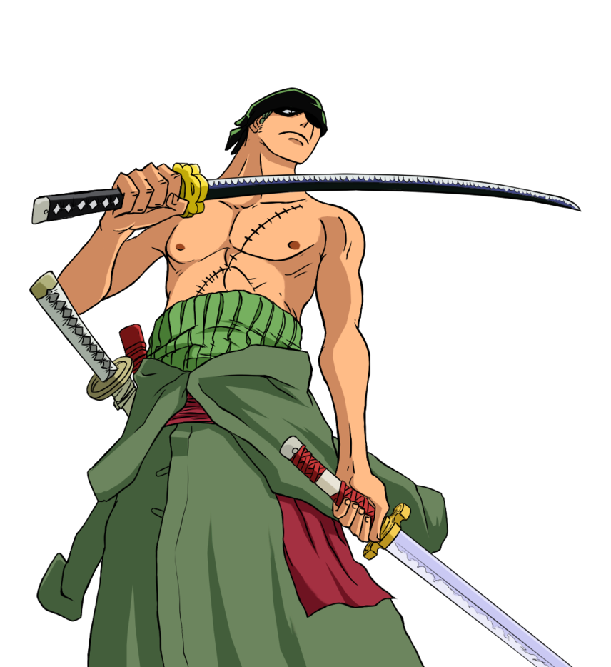One Piece Zoro PNG File