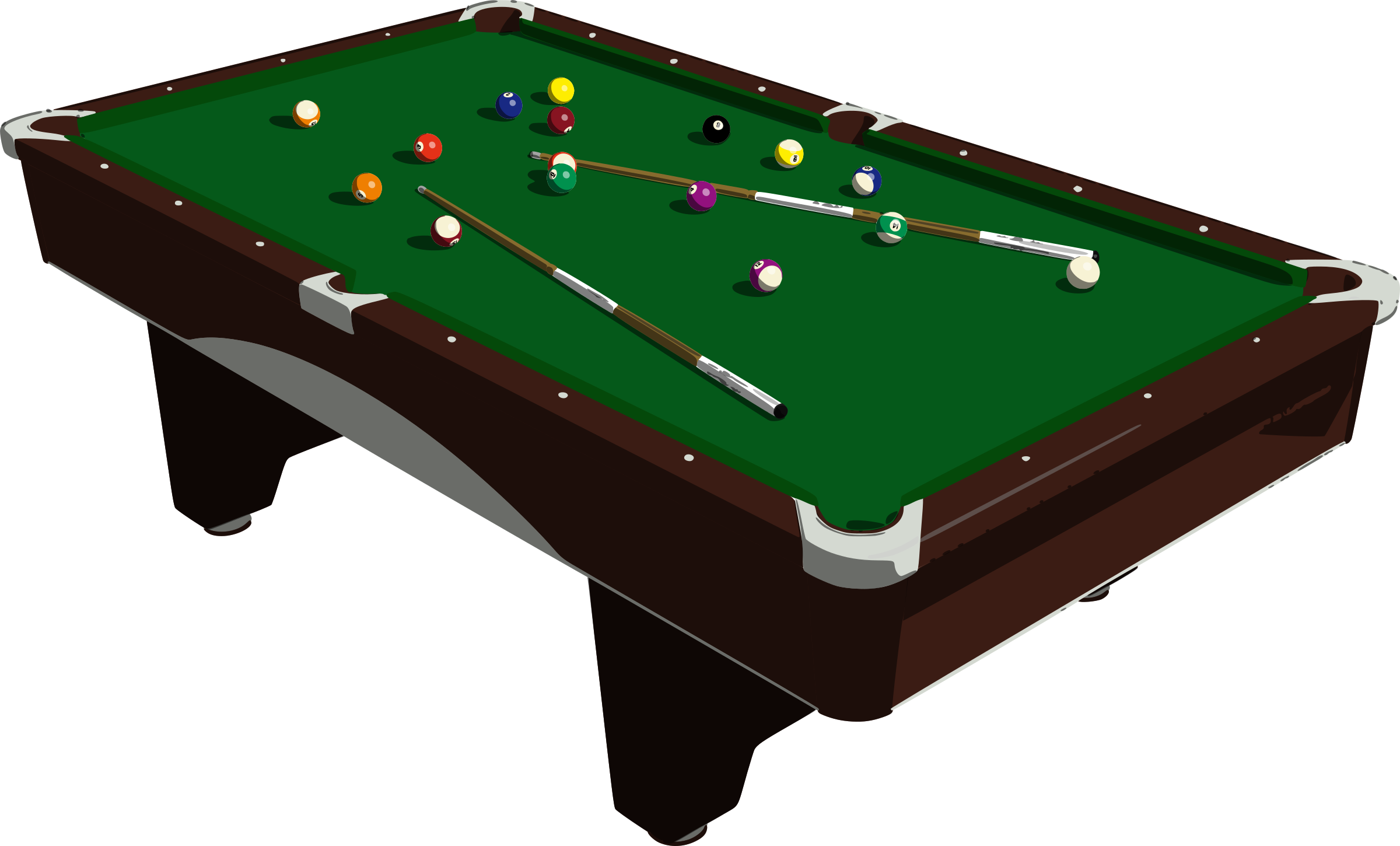 Pool Table PNG Image