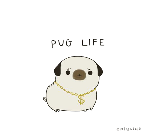 Image Pug Life PNG