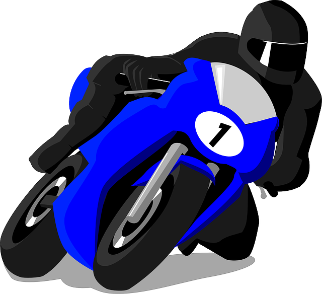 Imagen de la moto de carreras PNG