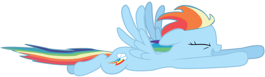 Rainbow Dash Flying PNG Pic