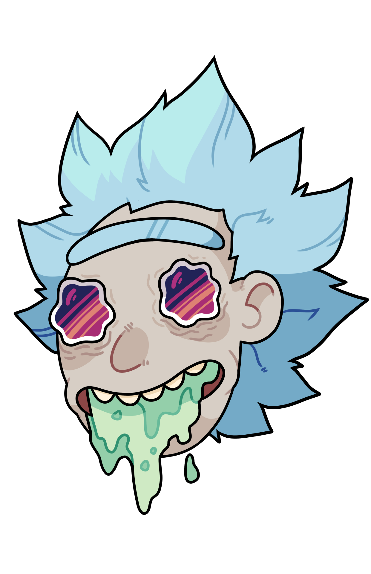Rick and mory PNG Clipart