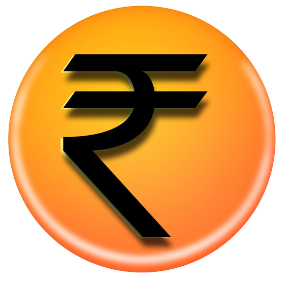 Rupee Symbol PNG Transparent Image