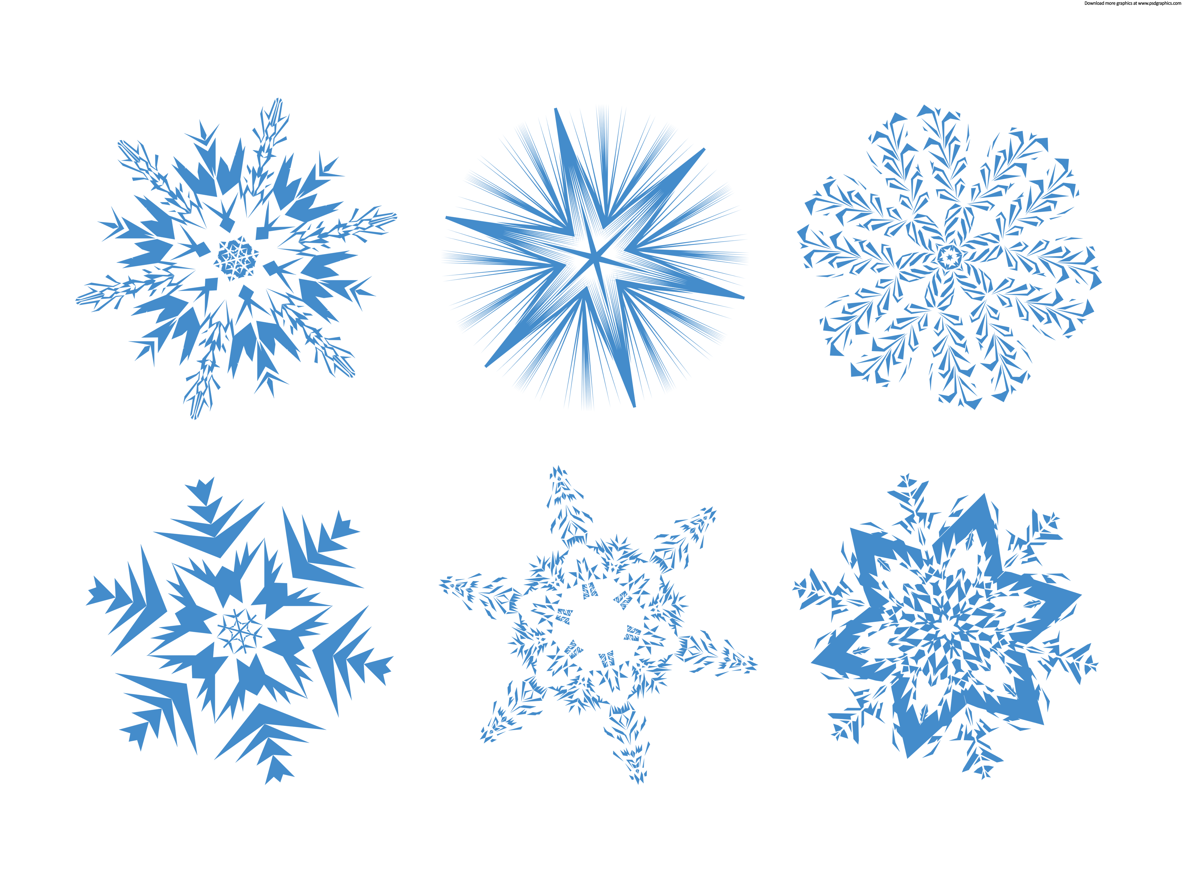 Snowflakes PNG Clipart