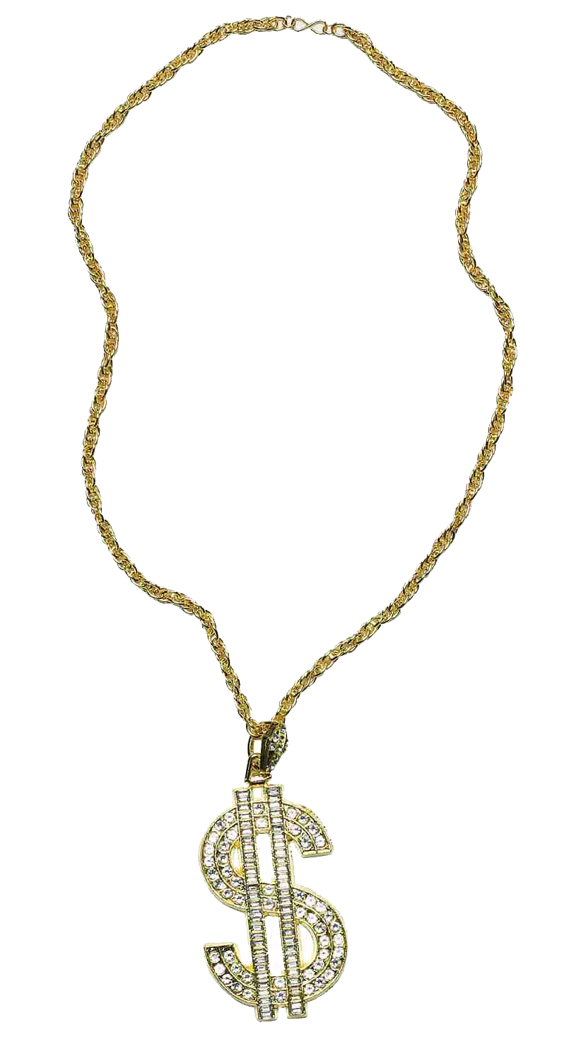 Thug Life Gold Chain PNG File