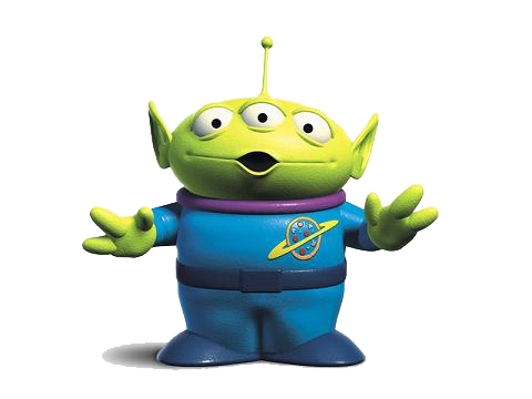 Toy Story Alien PNG Arquivo