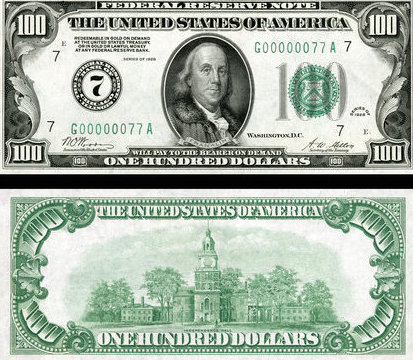 Соединенные Штаты доллар банкноты прозрачные PNG