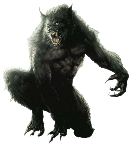 Werewolf Transparent Background