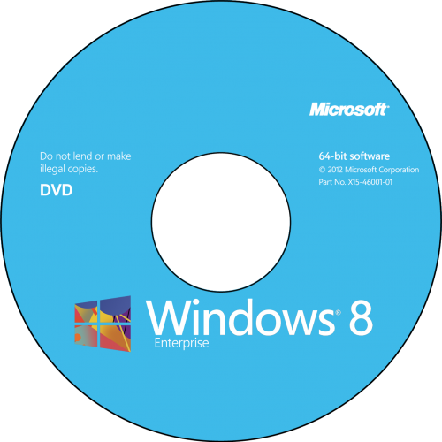 Windows CD Cover PNG File