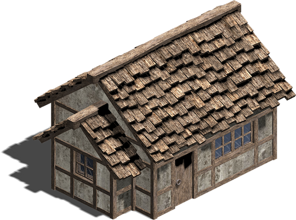 Wooden House Transparent PNG