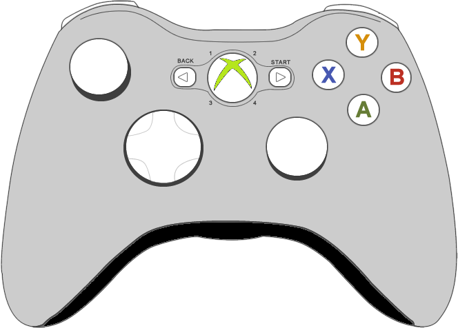 Xbox Controller PNG HD