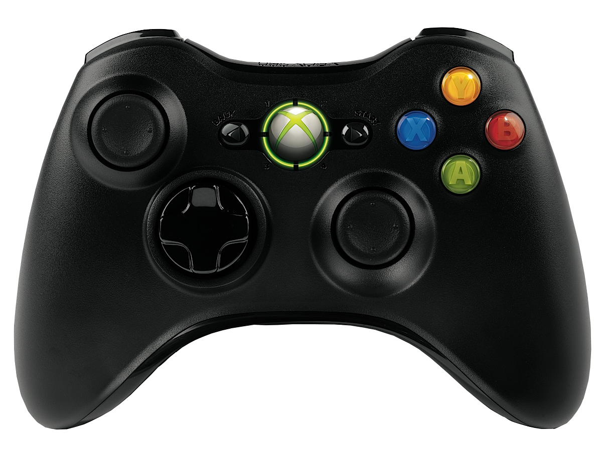 Imagem transparente do PNG do controlador do Xbox