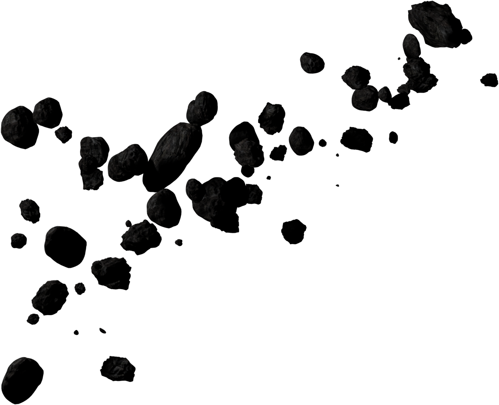 Asteroid Transparent Background