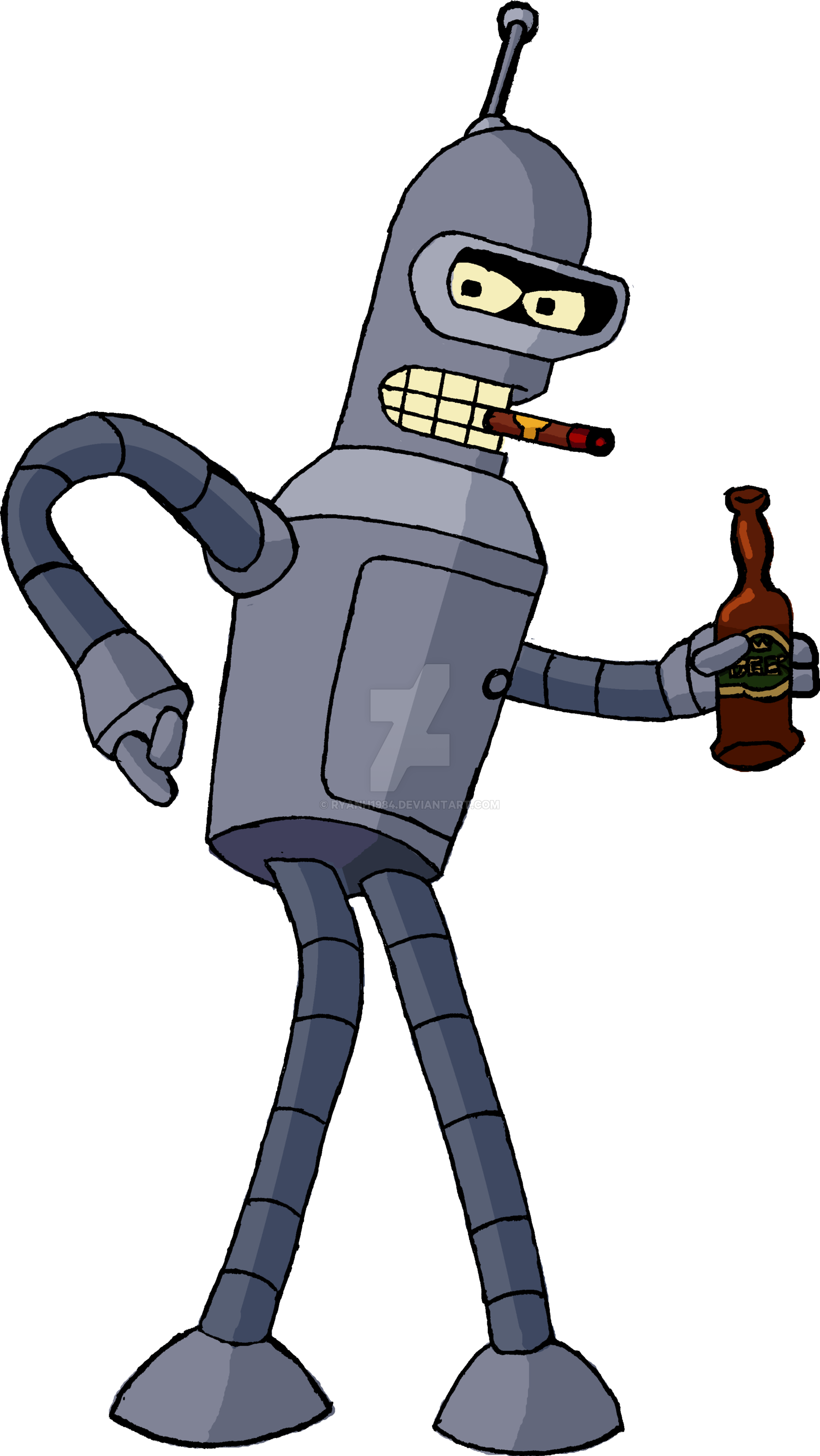 Bender PNG Transparent Image