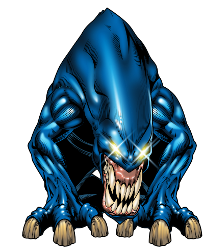 الوحش الأزرق PNG قصاصات فنية