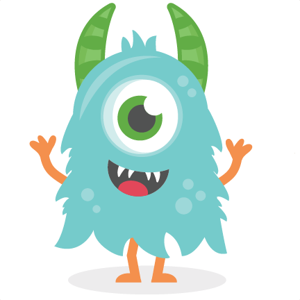 Blue Monster PNG HD