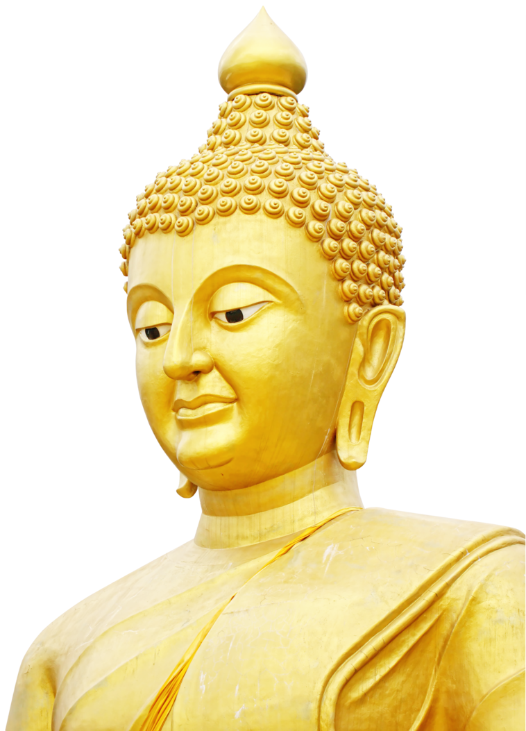 Fondo transparente de Buda