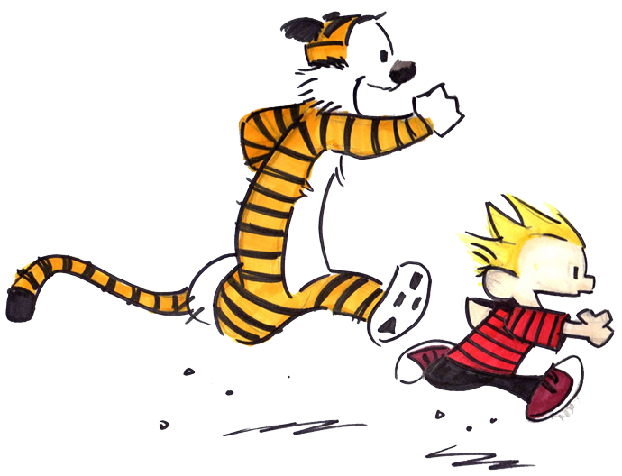 Calvin und Hobbes PNG Clipart