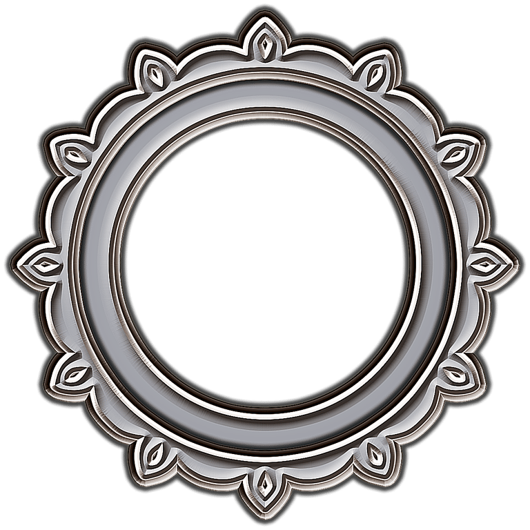 Circle Frame PNG Transparent Picture