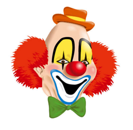 File PNG del clown