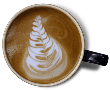 Kahve kupa üst PNG resim