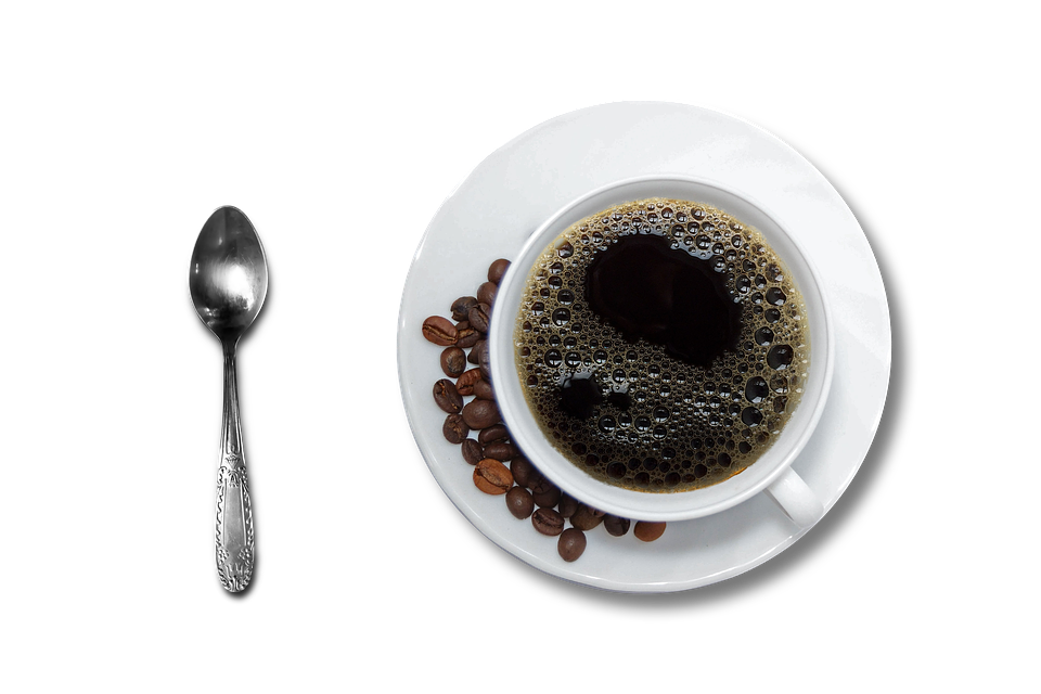 Kahve kupa üst PNG şeffaf görüntü
