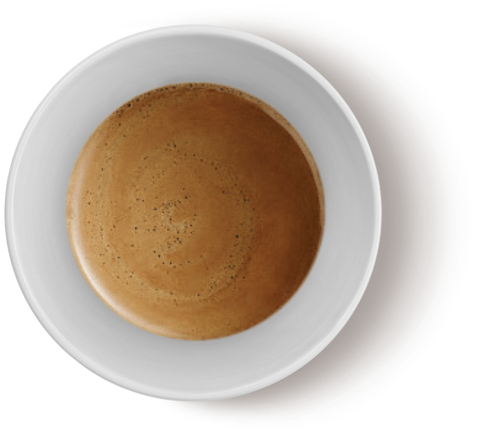 Kahve kupa üst PNG şeffaf