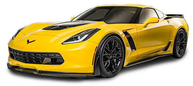 Corvette auto PNG-afbeelding
