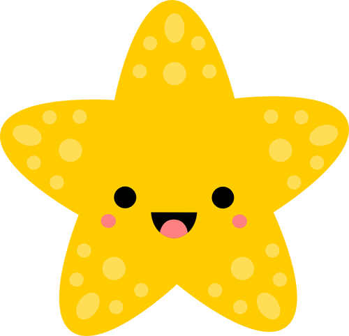 Cute Starfish PNG Free Download