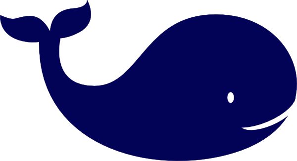 Image PNG de baleine mignonne
