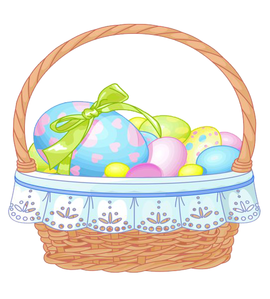 Easter Basket PNG File