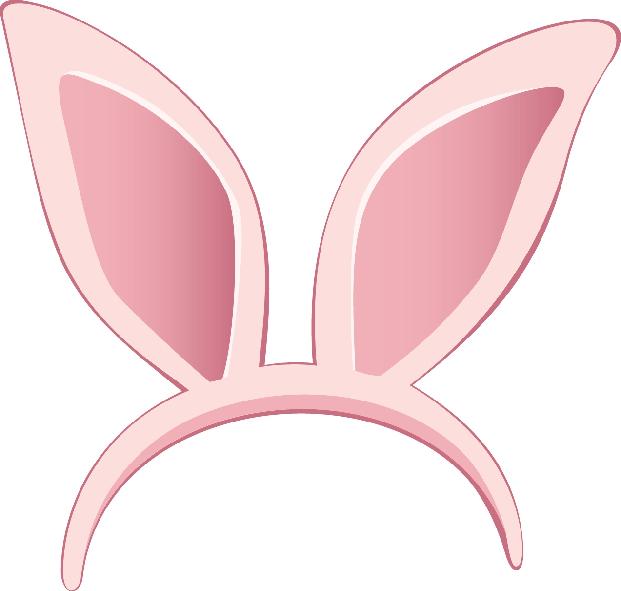 Easter Bunny Ears PNG Clipart