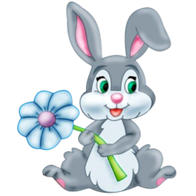 Gambar PNG Bunny Paskah