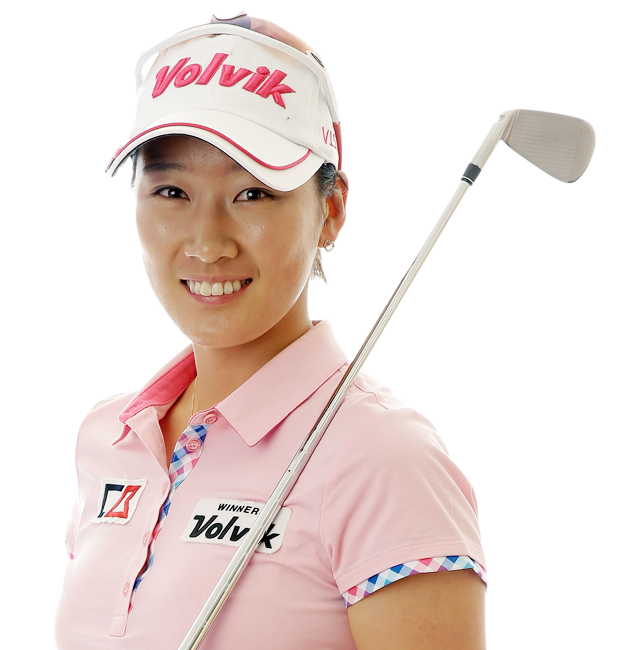 Vrouwelijke golfer PNG Clipart