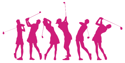 Vrouwelijke golfer PNG gratis Download