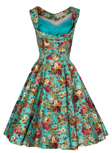Цветочное платье PNG PIC
