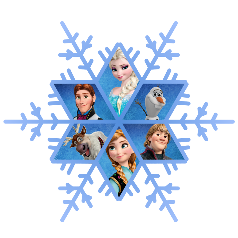 Frozen Snowflake PNG Free Download