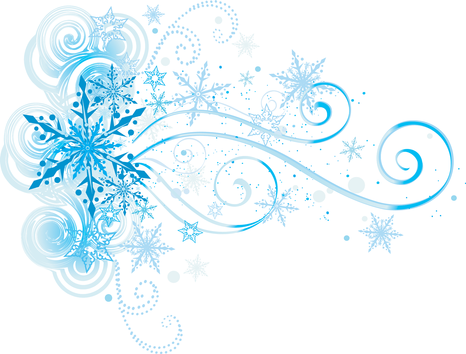Frozen Snowflake Transparent Background