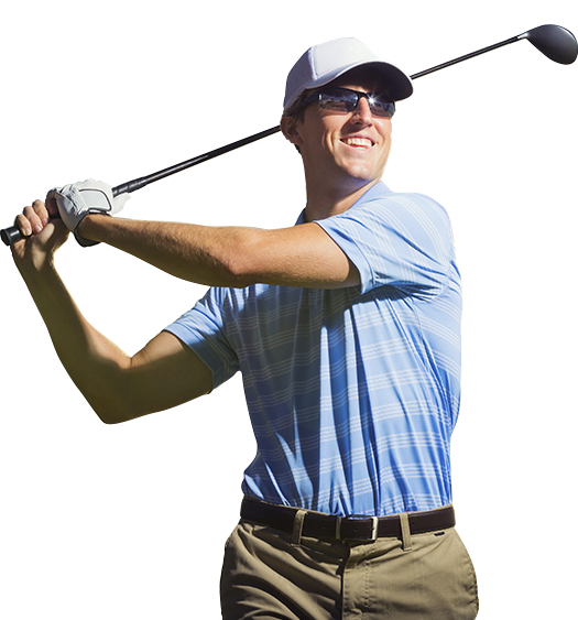 Golfer Transparent Background