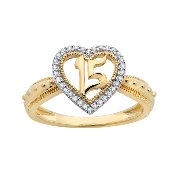 Heart Ring PNG File