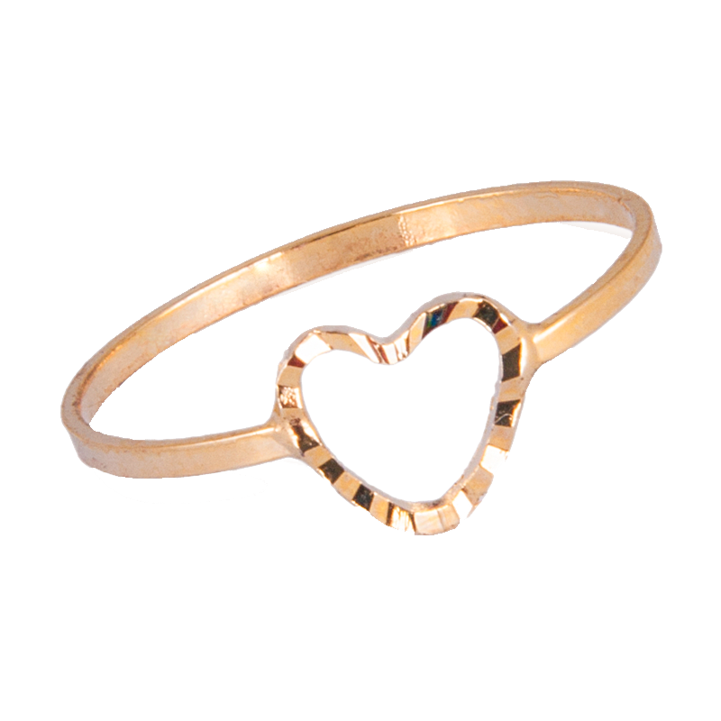 Heart Ring PNG Transparent Image