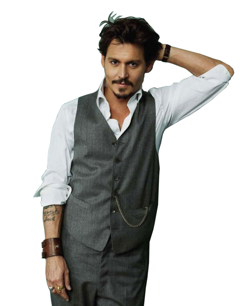 Johnny Depp PNG Transparent Image