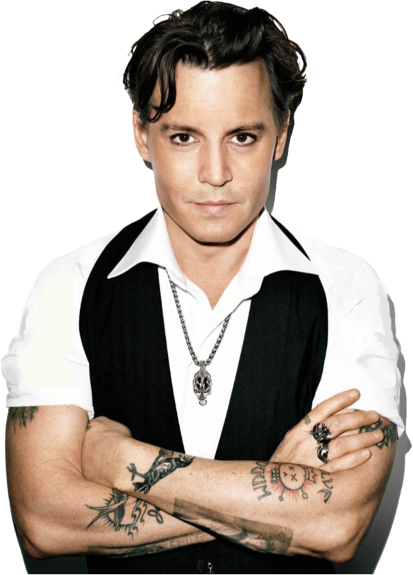 Johnny Depp Transparante achtergrond