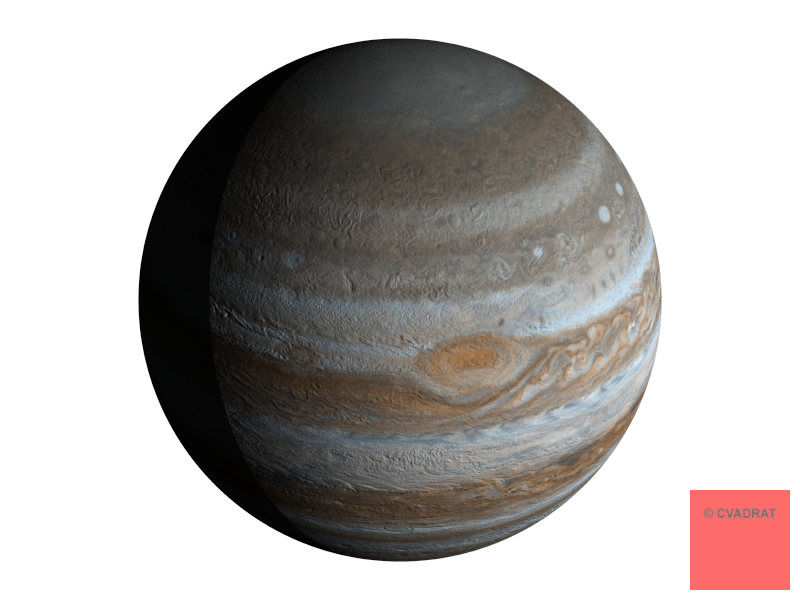 Jupiter Transparante achtergrond