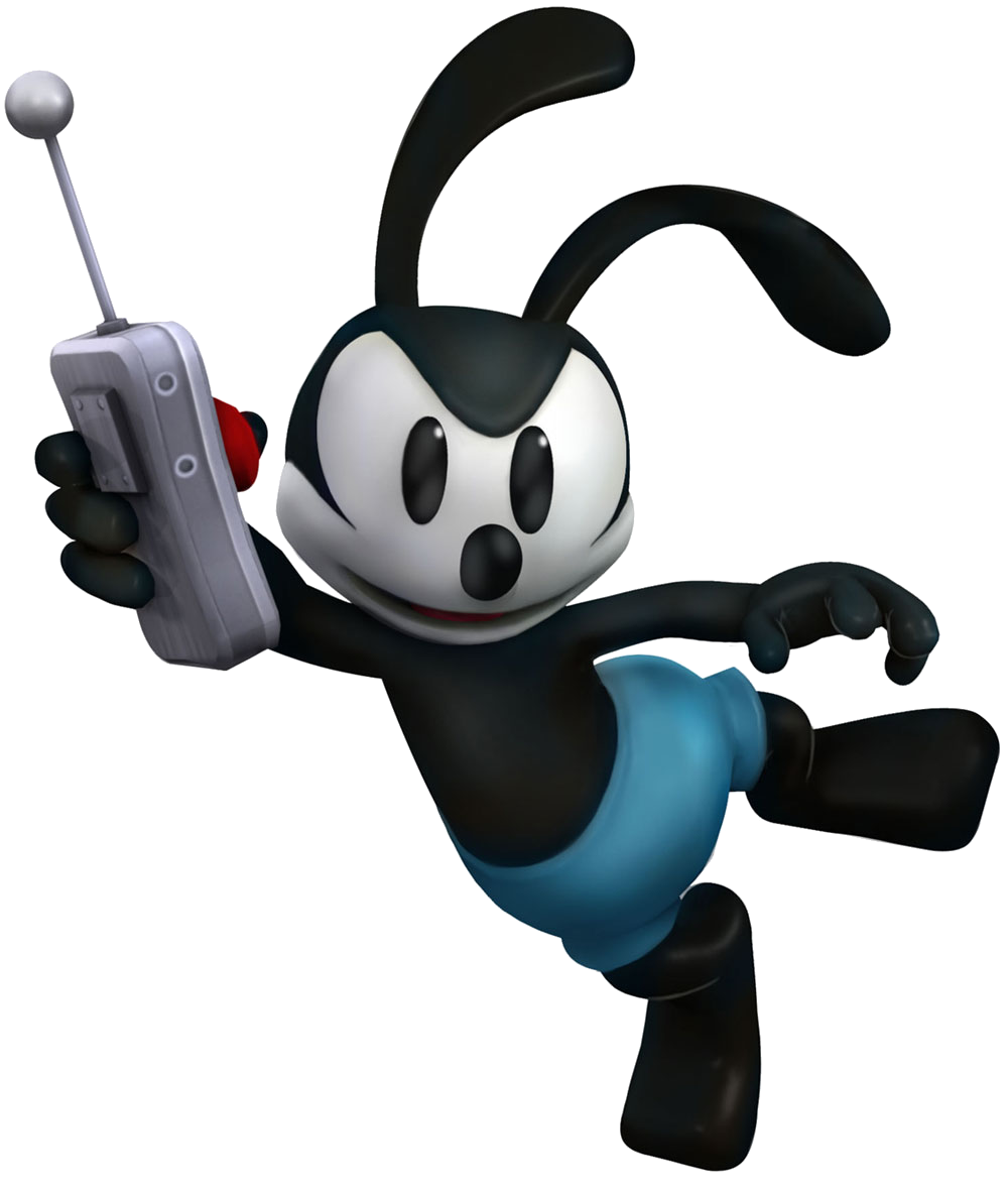 Oswald the Lucky Rabbit PNG Trasparent Picture