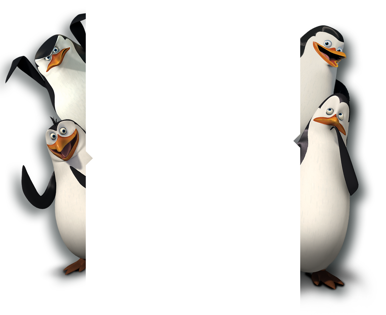 Пингвины madagascar PNG file