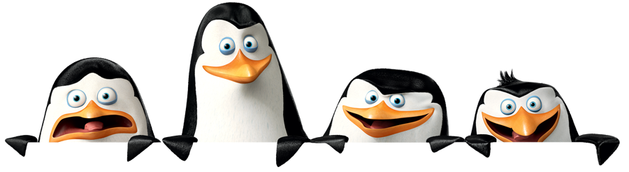 Penguins of Madagascar PNG Transparent Image
