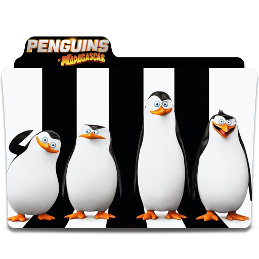 Пингвины Мадагаскара прозрачный PNG