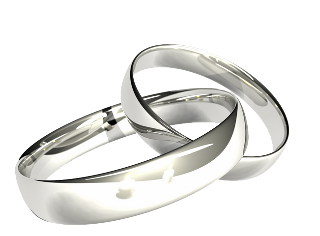Zilveren ring PNG Pic
