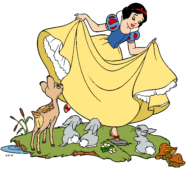 Snow White And The Seven Dwarfs PNG Image